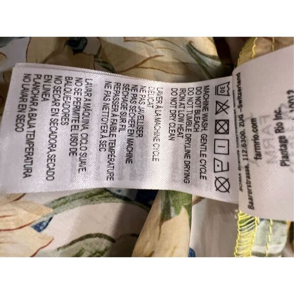 Farm Rio Women's Multicolor Sicily Scarf Print Cotton Maxi Dress Size Small NWOT - Picture 13 of 15